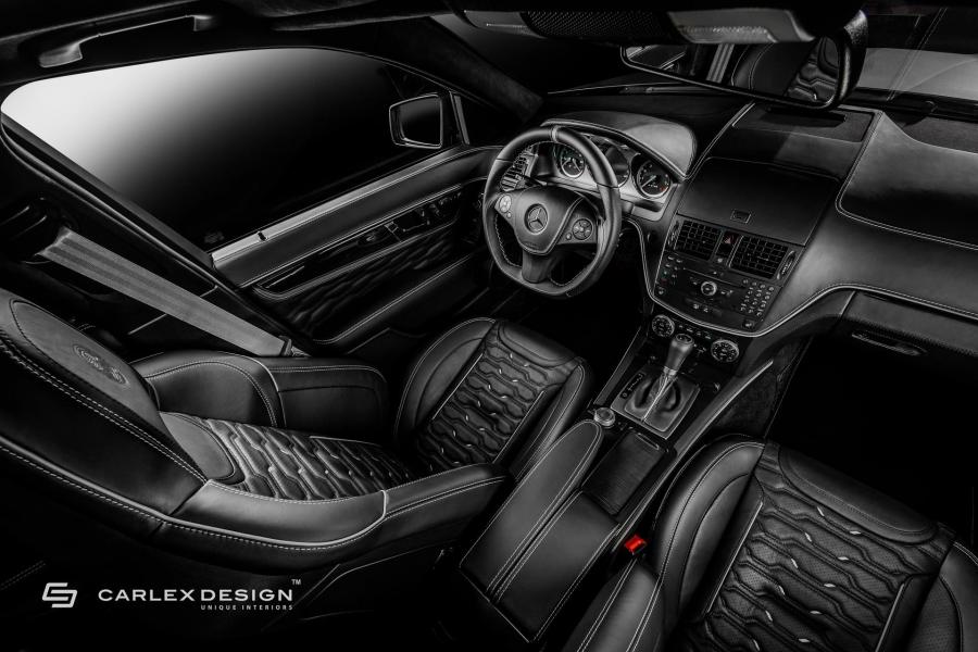 Интерьер Mercedes-Benz C63 AMG by Carlex Design 2017 года  (фото 6 из 15)